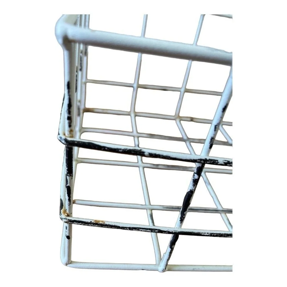 White Wire Basket Set - Picture 6 of 11